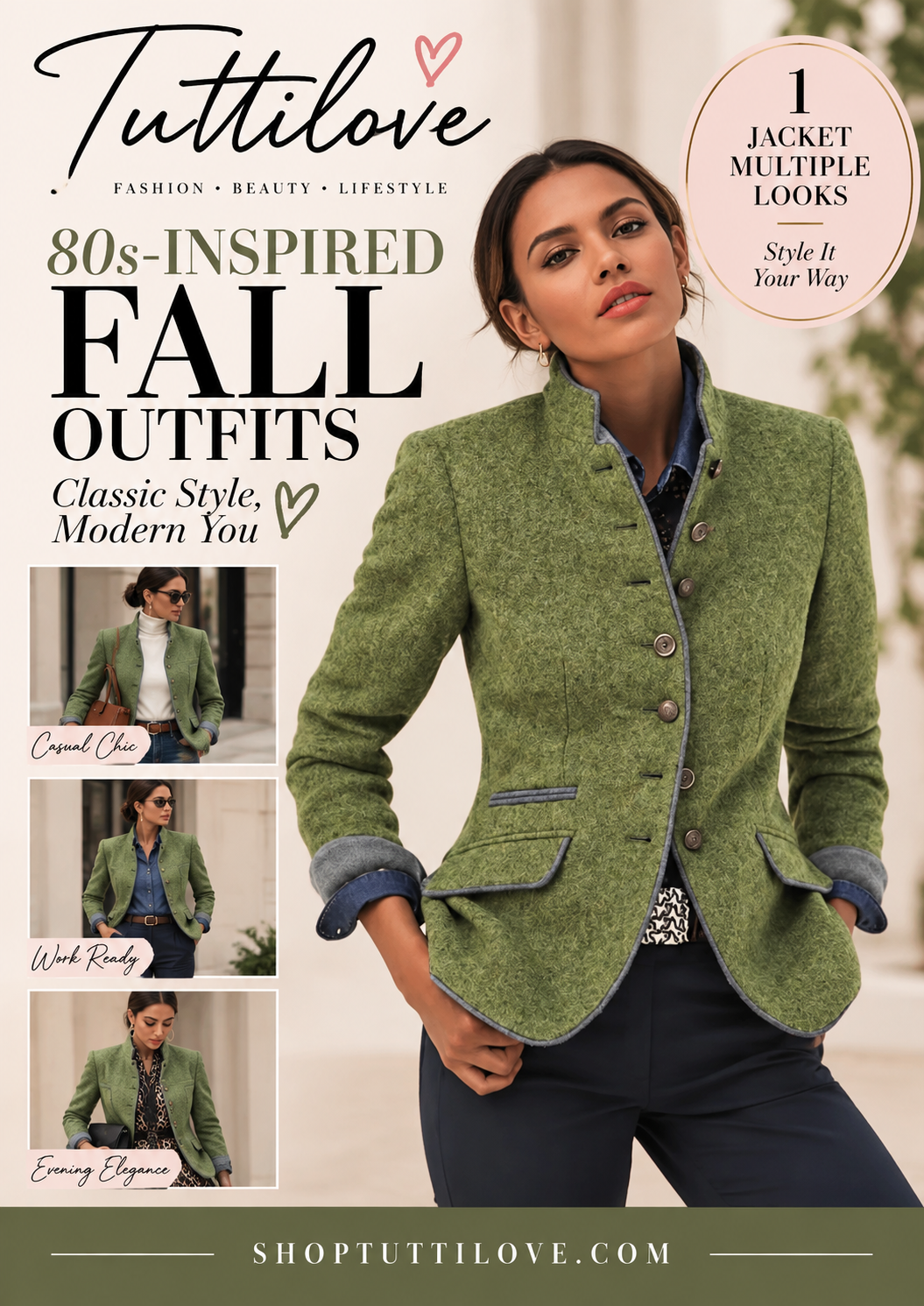 The Green 80s Jacket Is Back: Retro Style, Reimagined for Today