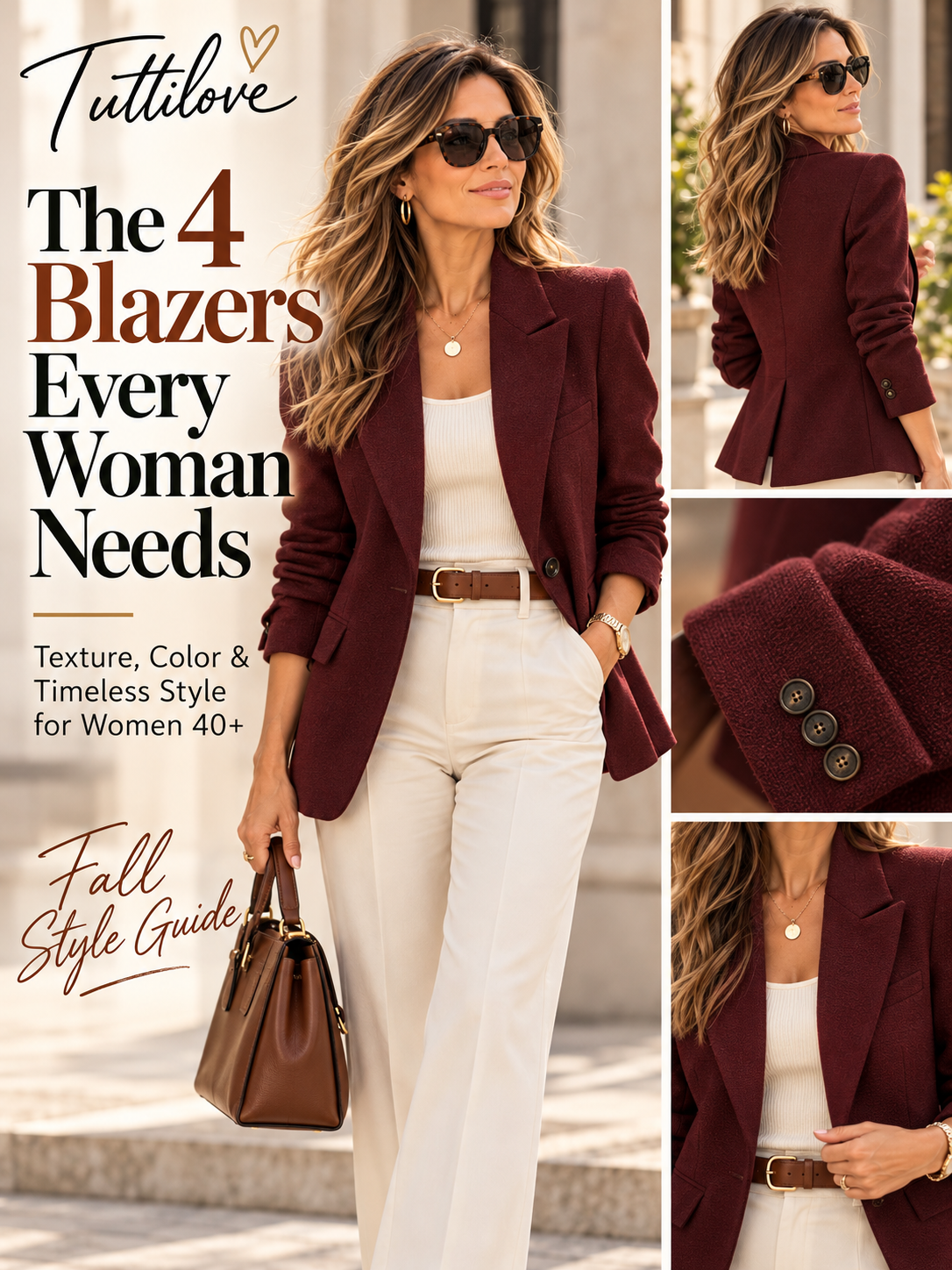 How I Would Build a 4-Blazer Wardrobe