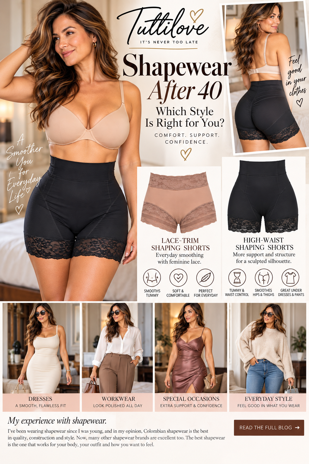 Shapewear After 40: Which Style Is Right for You?