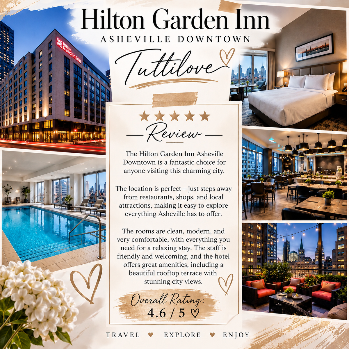 Hilton Garden Inn Asheville Downtown: A Stylish Stay in the Heart of Asheville