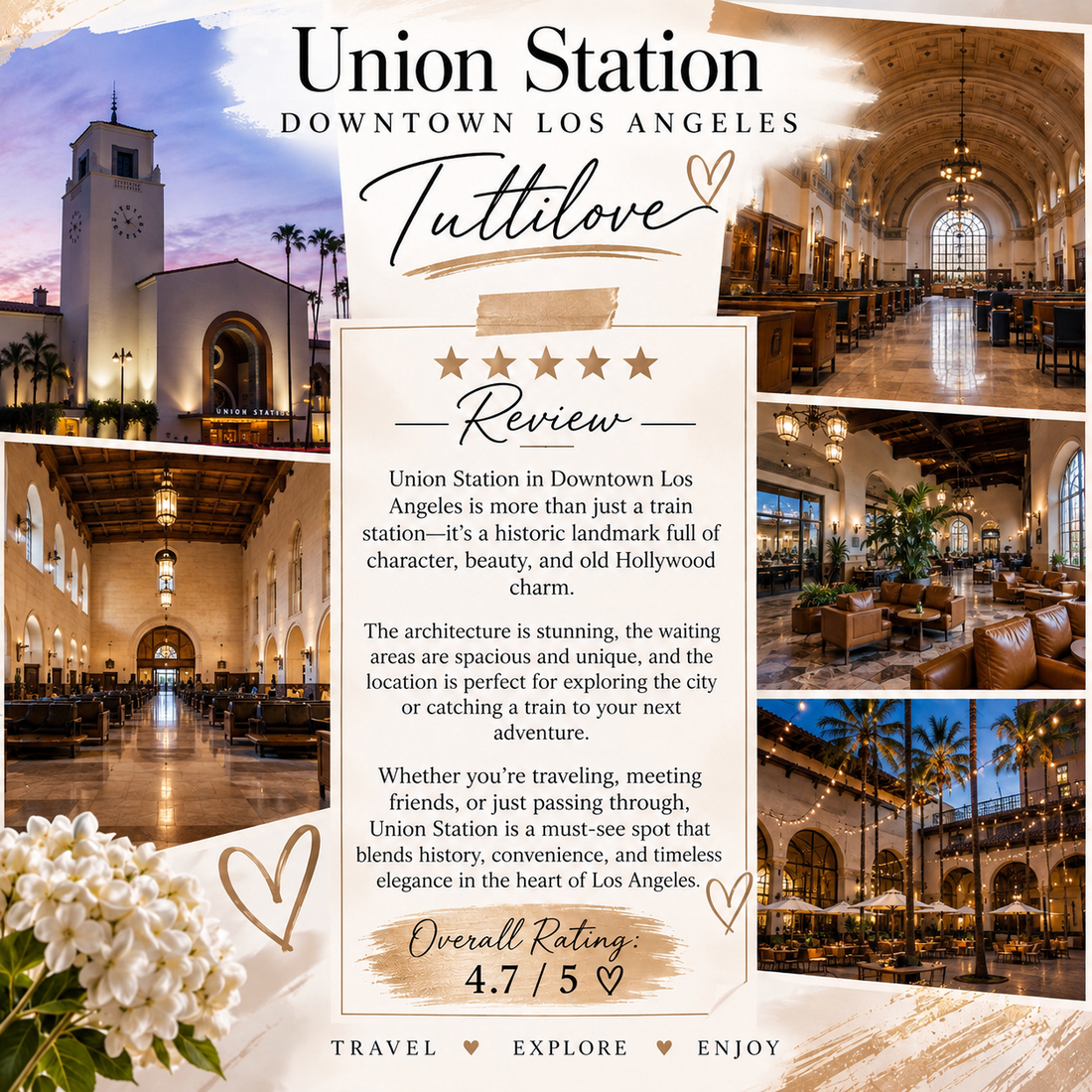 Los Angeles Union Station: A Beautiful Landmark Worth Exploring