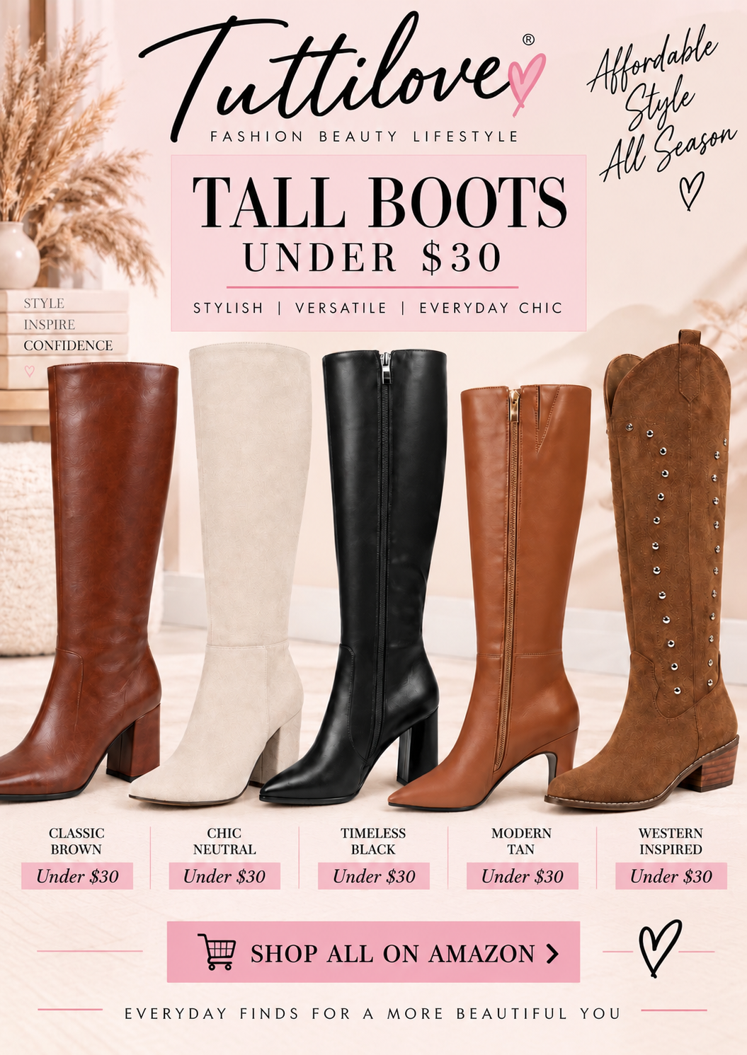 5 Tall Boots for Women Under $30 👢✨