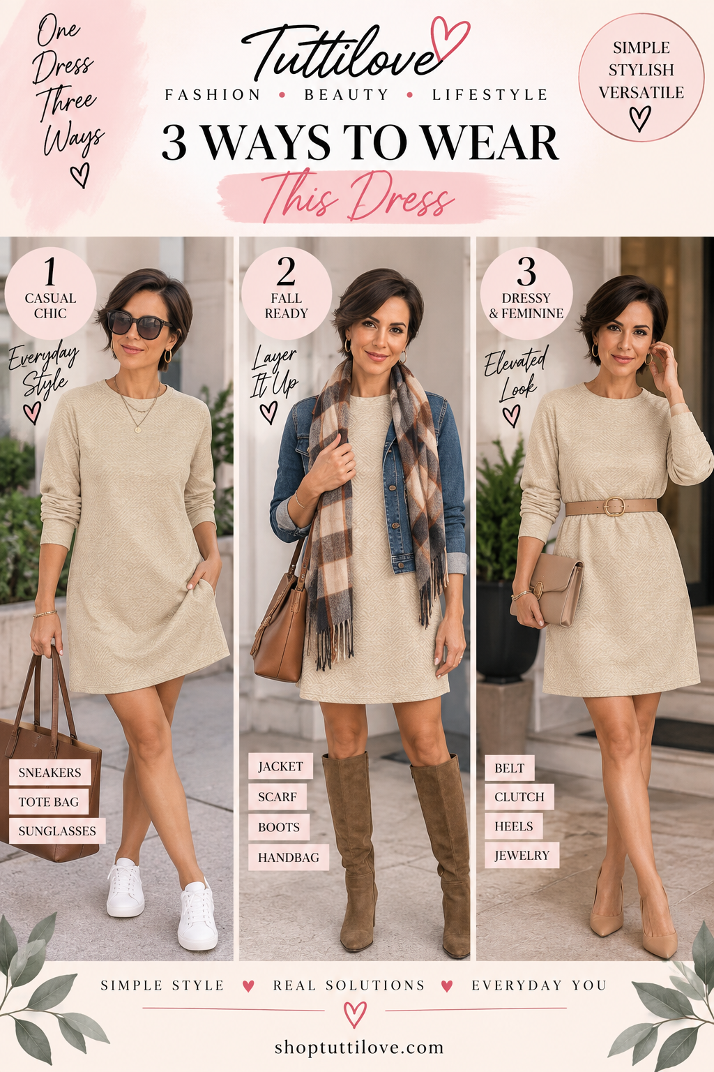 The Apricot Textured Shift Dress: Effortless Style for Fall 2026