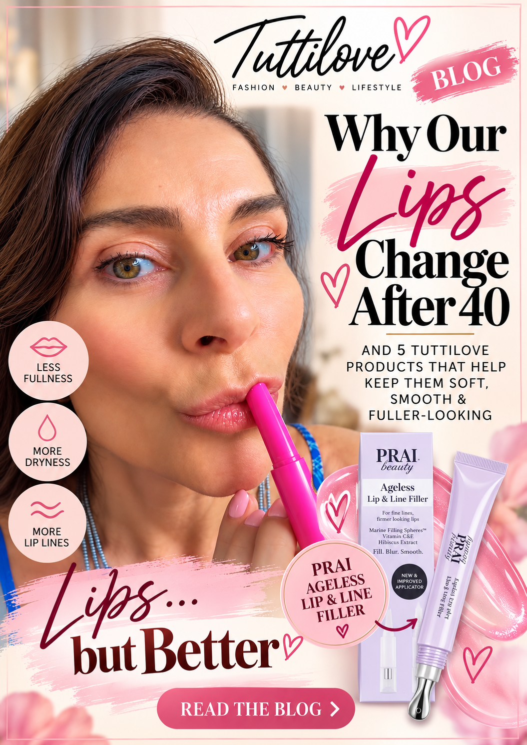 💋 Why Our Lips Change After 40 — And 5 Tuttilove Products to Help