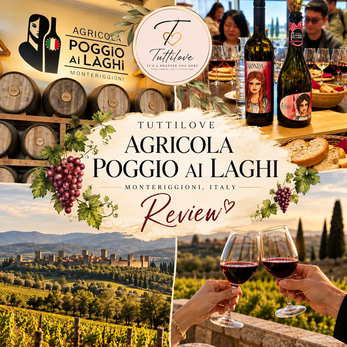 🍷 Agricola Poggio ai Laghi: A Tuscan Winery Experience We Won’t Forget