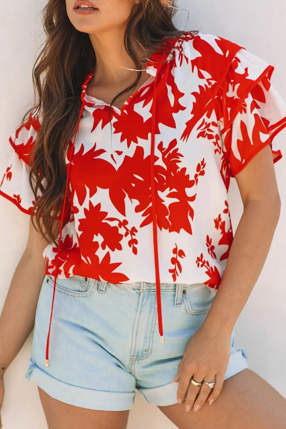 Willow Floral Blouse Top