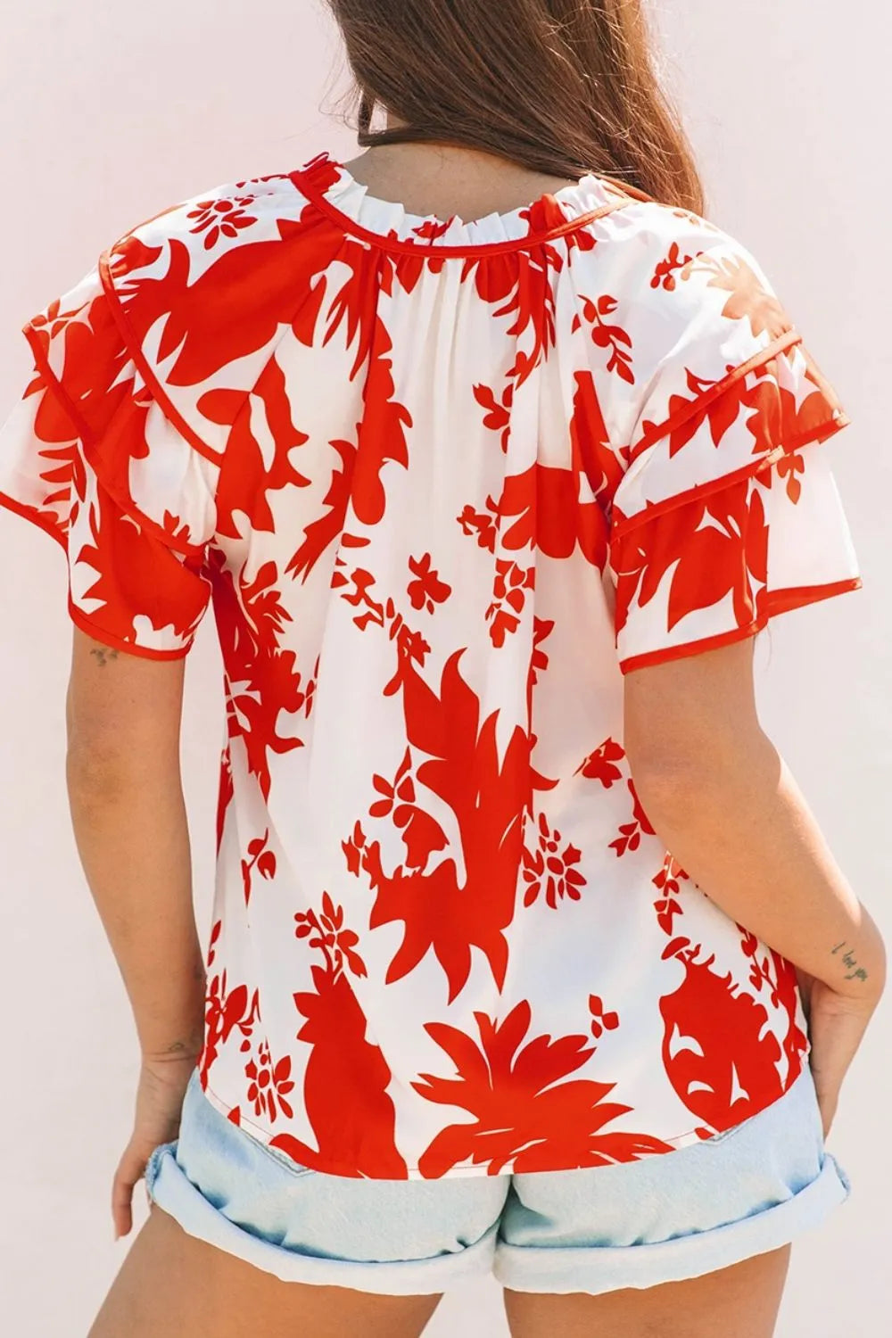 Willow Floral Blouse Top