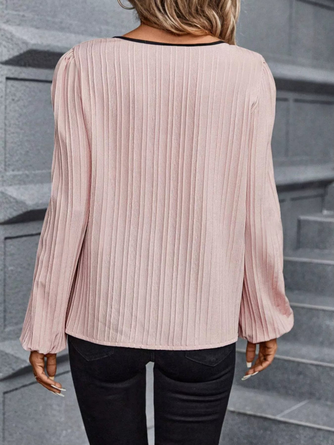 Rose Petal Blouse Top
