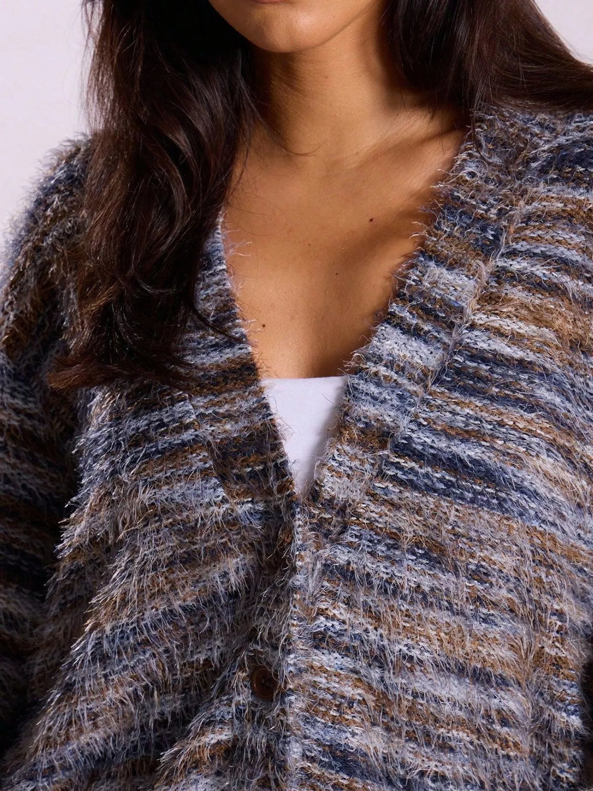 The Rowan Textured Knit Cardigan