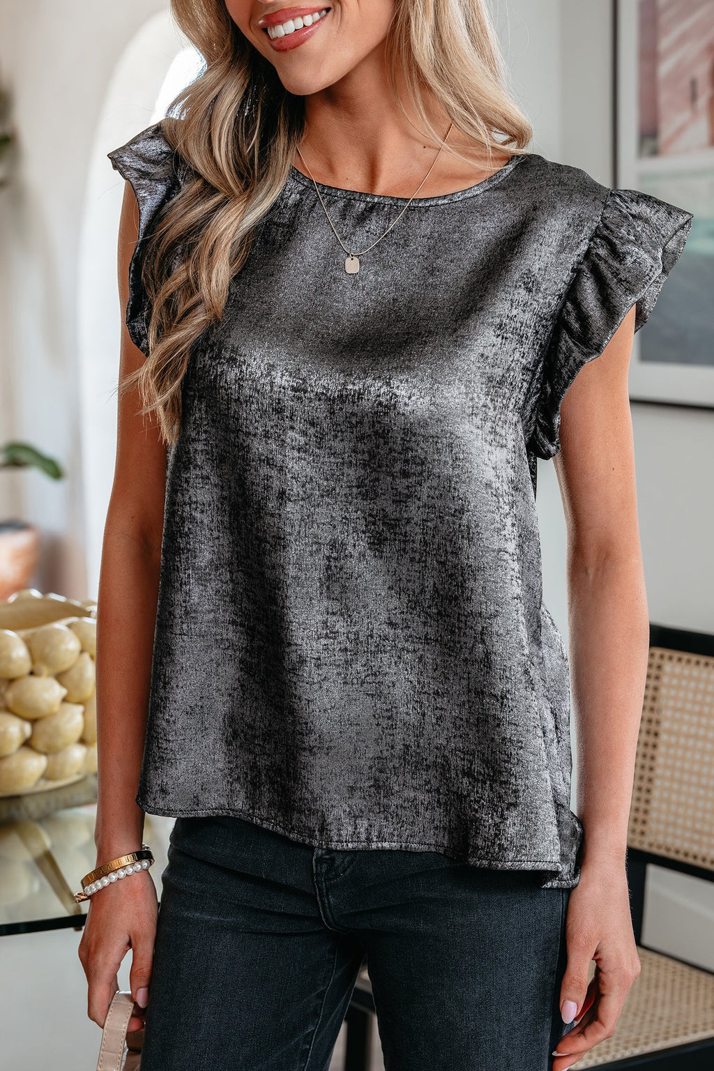 Diamond Willow Blouse Top