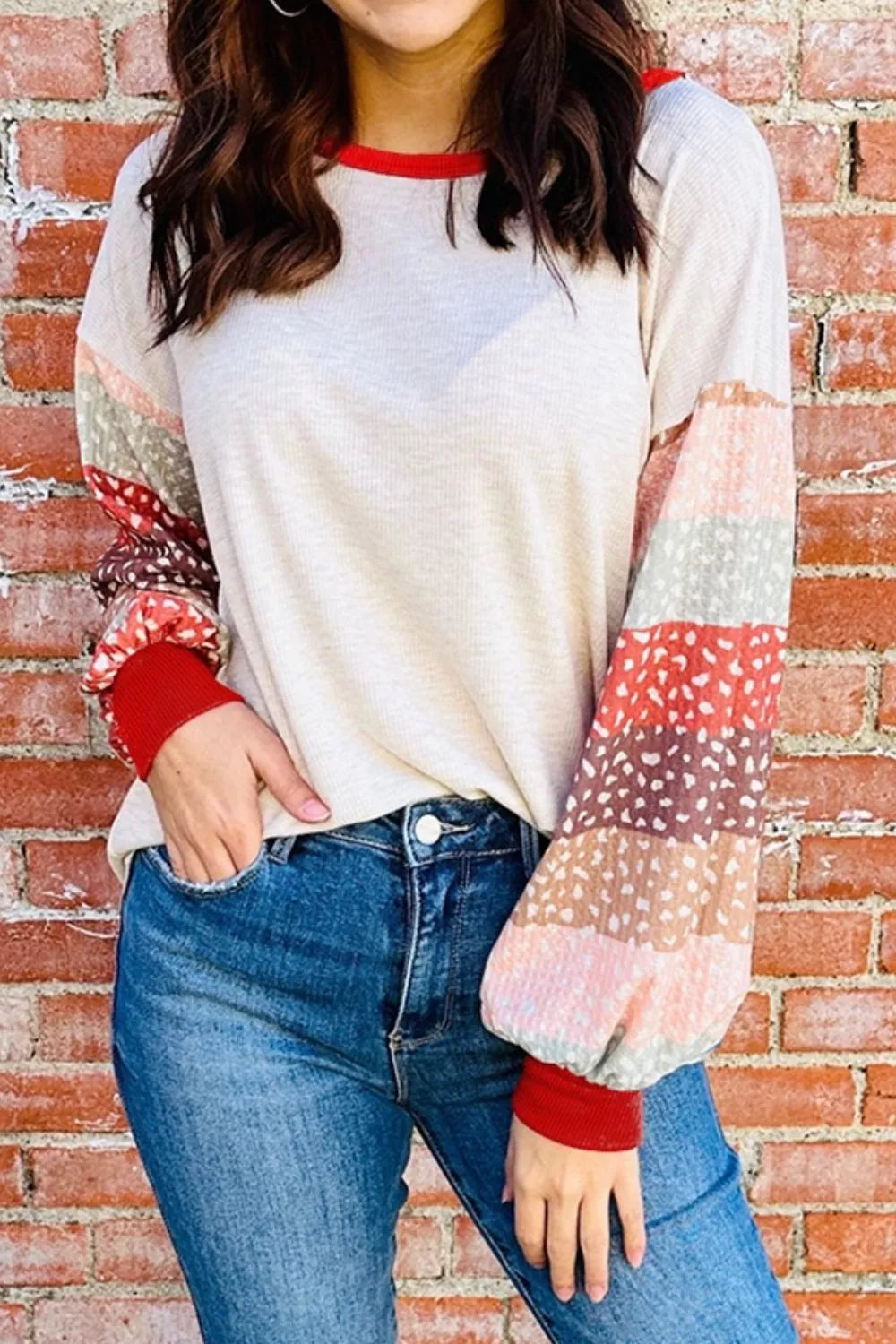 Bella Ruffle Blouse Top