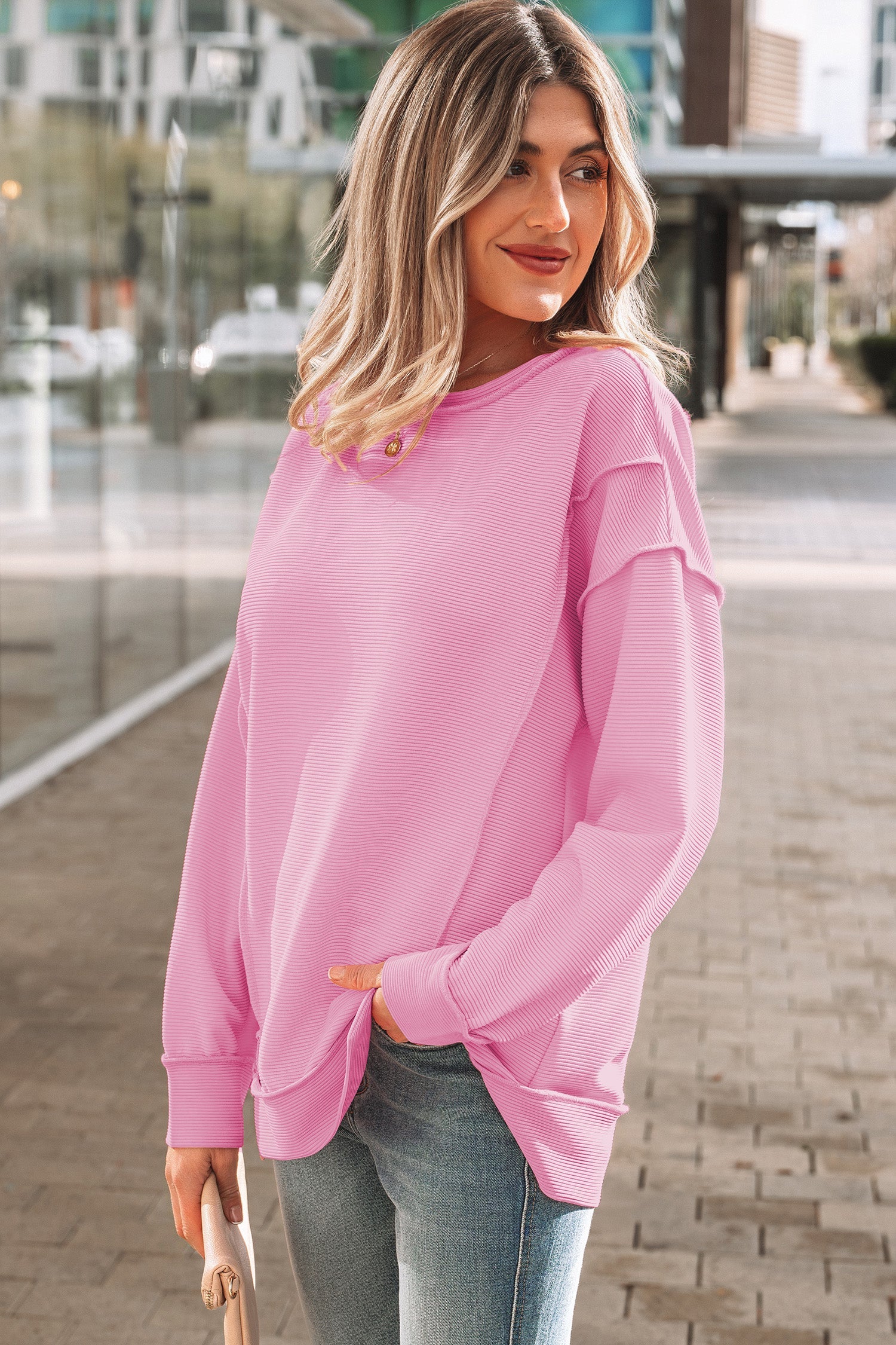 Peaceful Living Pullover Top