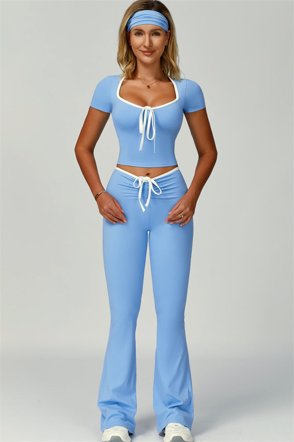 The Skyline Top & Headband Sport Set