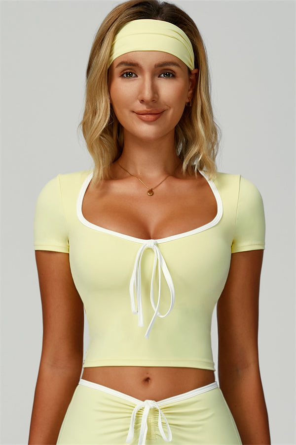 The Skyline Top & Headband Sport Set