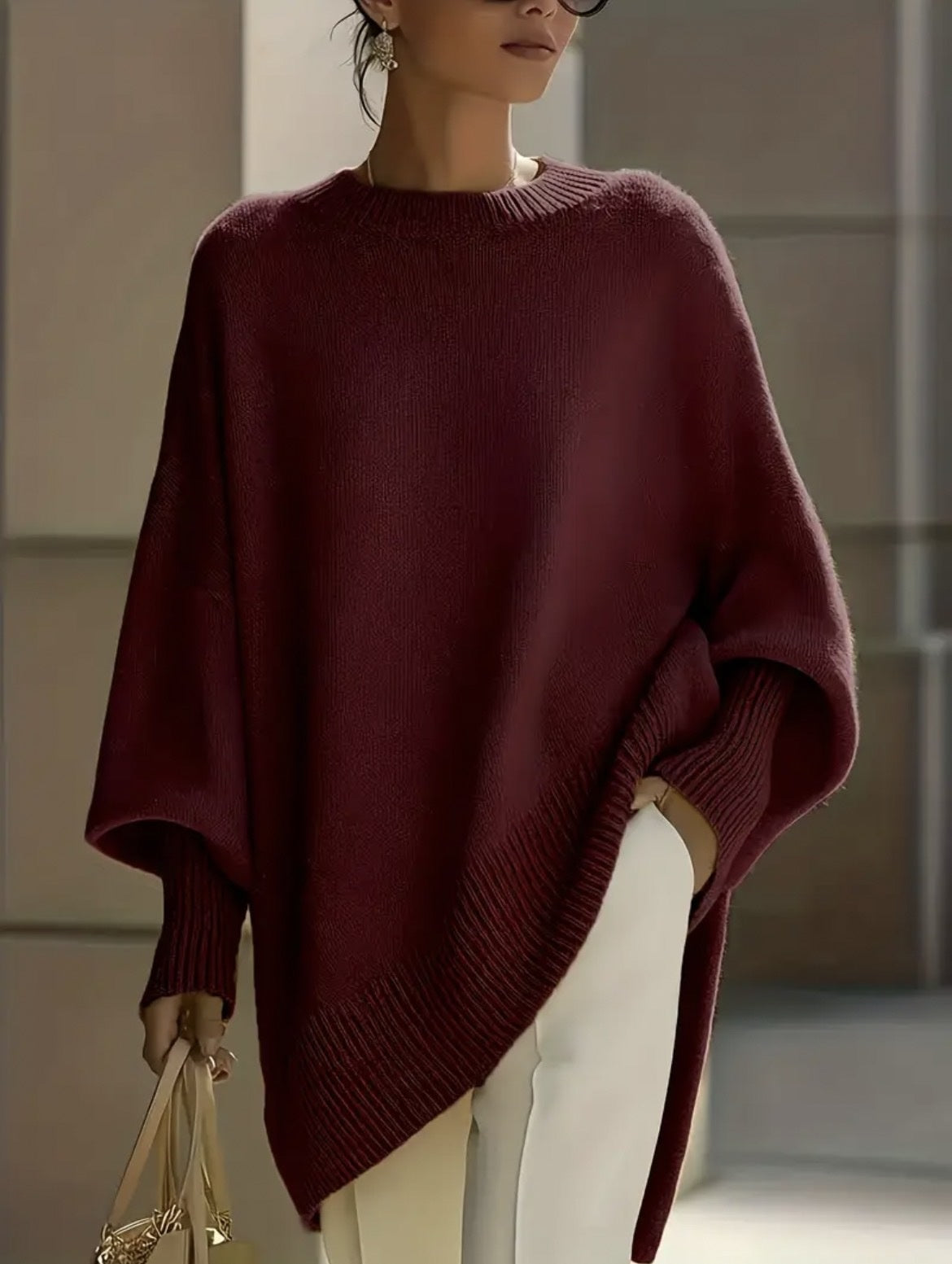The Maren Oversized Knit Sweater