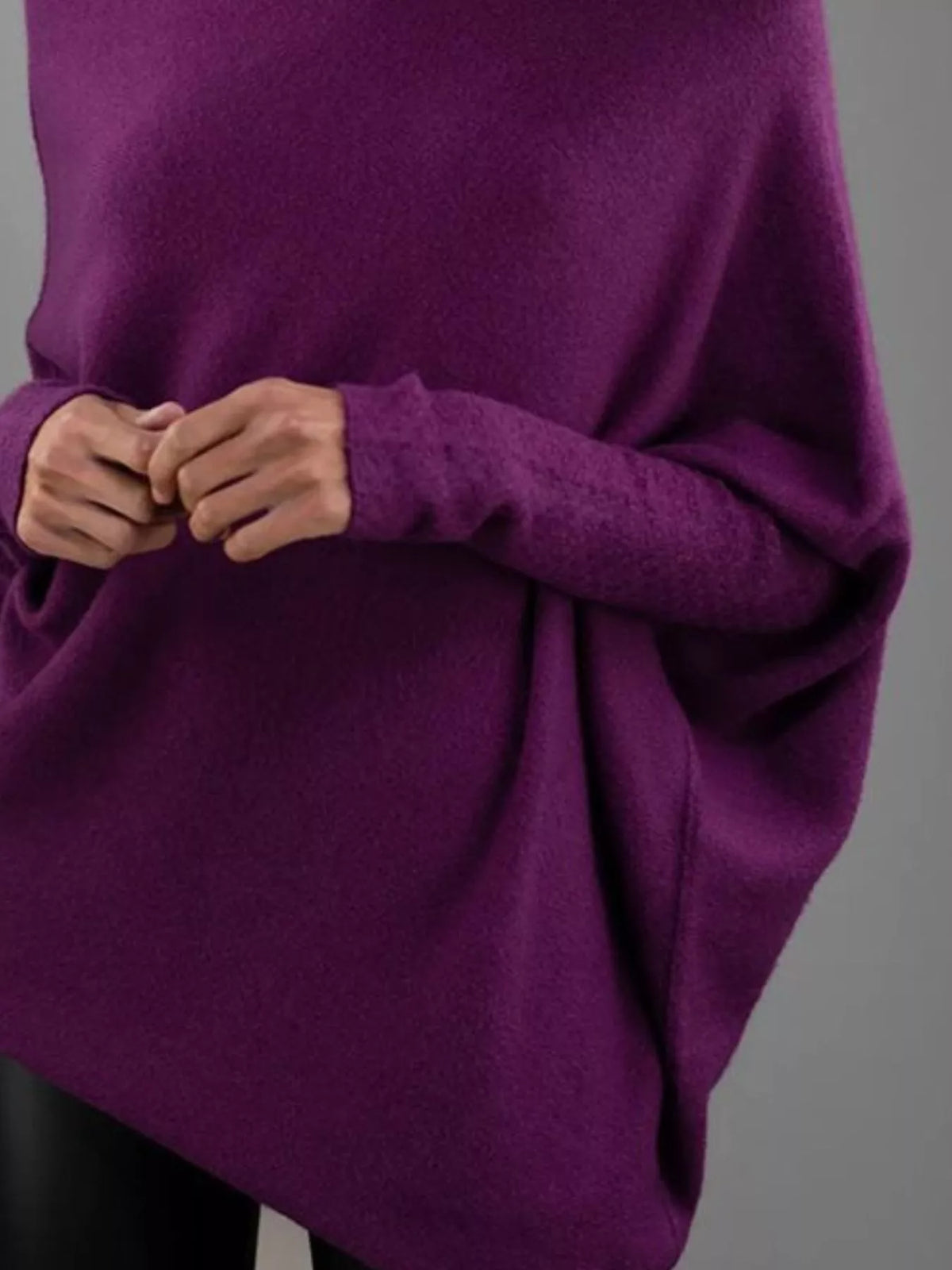 The Elisa Ann Boat-Neck Oversized Sweater