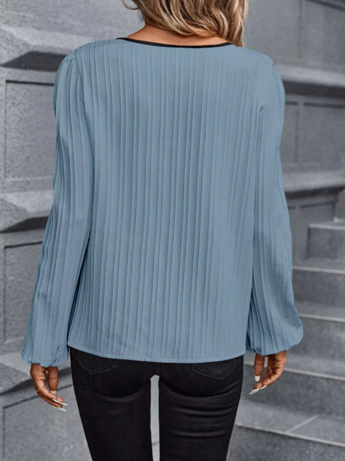 Rose Petal Blouse Top