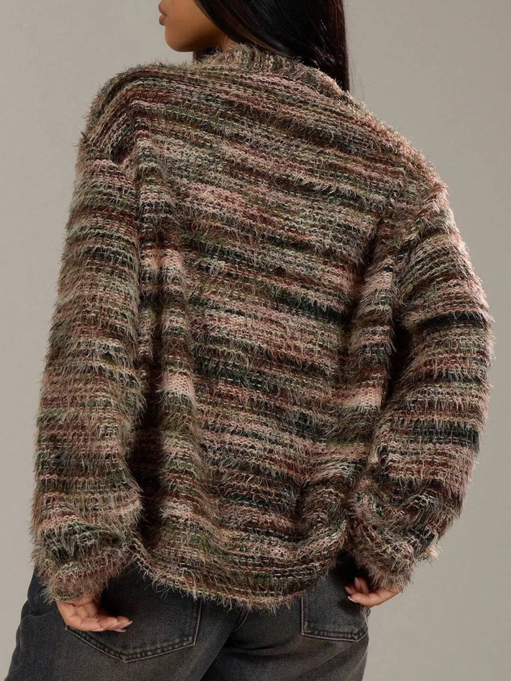The Rowan Textured Knit Cardigan