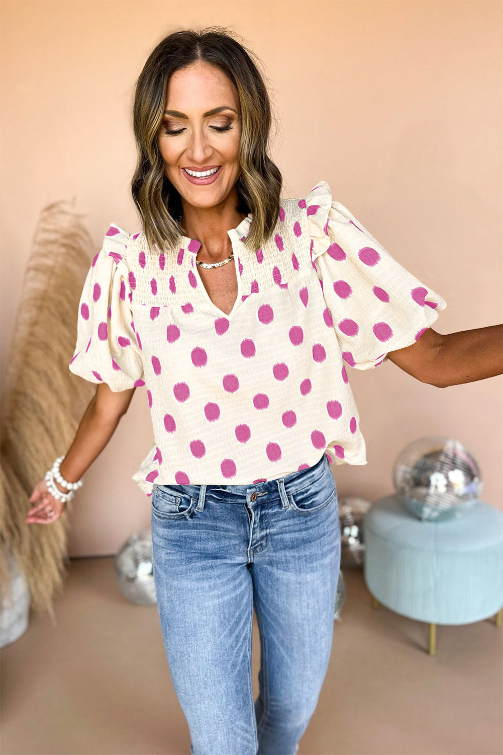 Moonlit Ivy Blouse Top