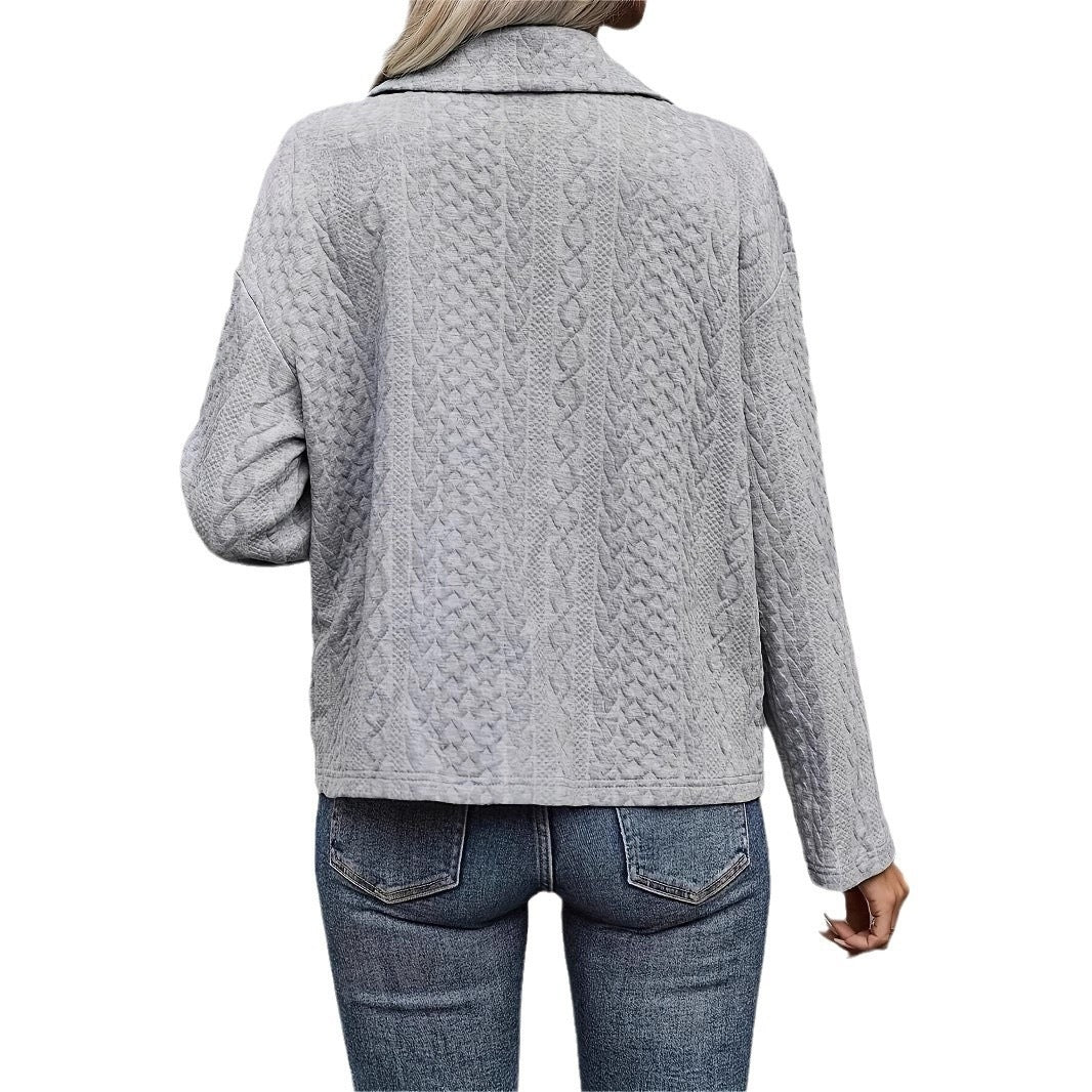 The Madison Cable Knit Jacket