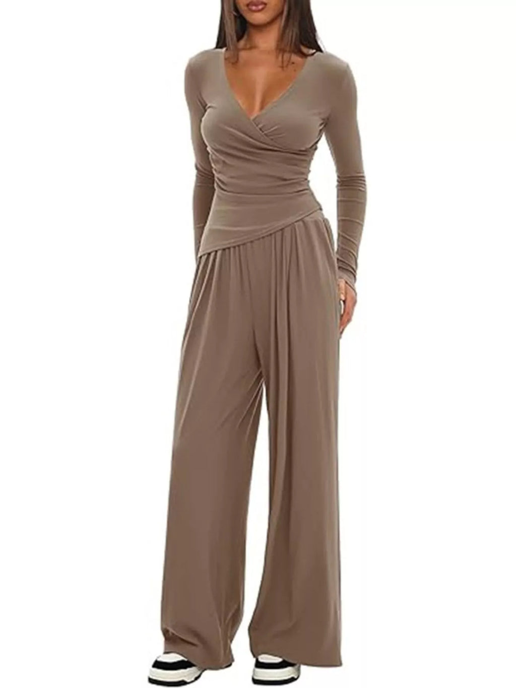 The Amara Lee Wide-Leg Lounge Set