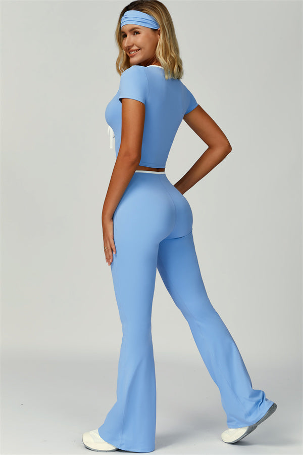 The Skyline Top & Headband Sport Set