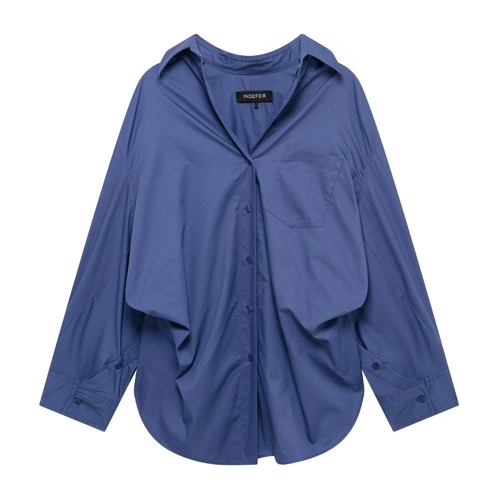 Glow & Breathe Oversize Top- The Calm Chic Collection