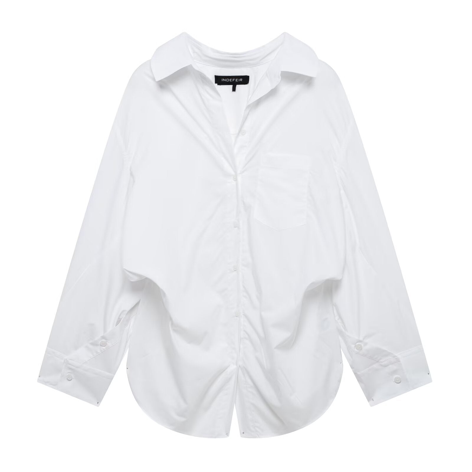 Glow & Breathe Oversize Top- The Calm Chic Collection