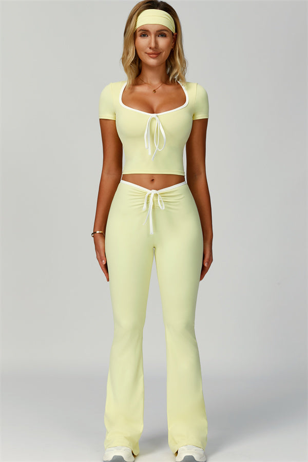 The Skyline Top & Headband Sport Set