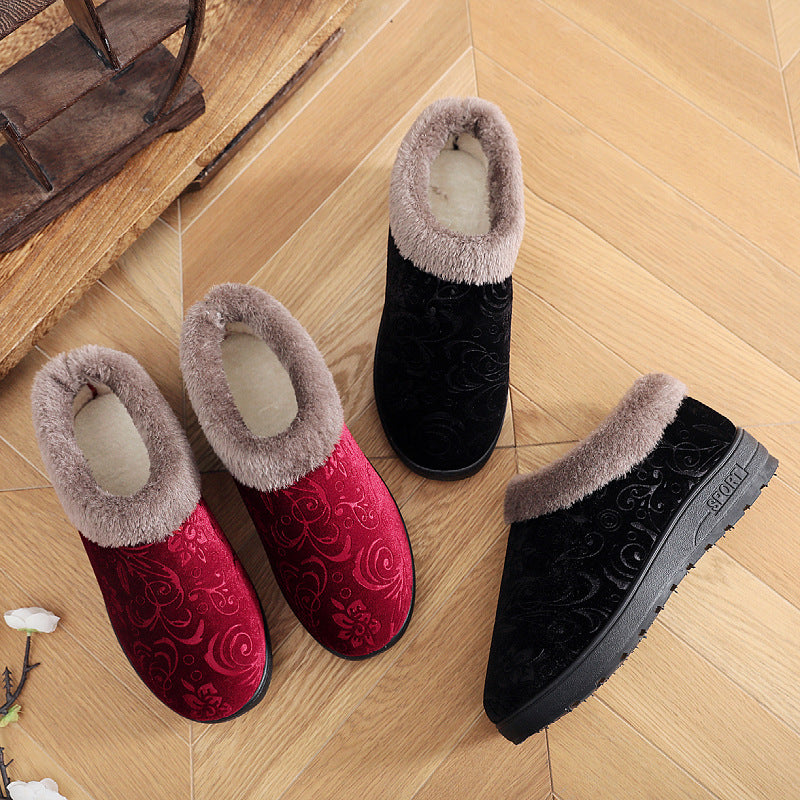 Amanda Winter Memory Slippers