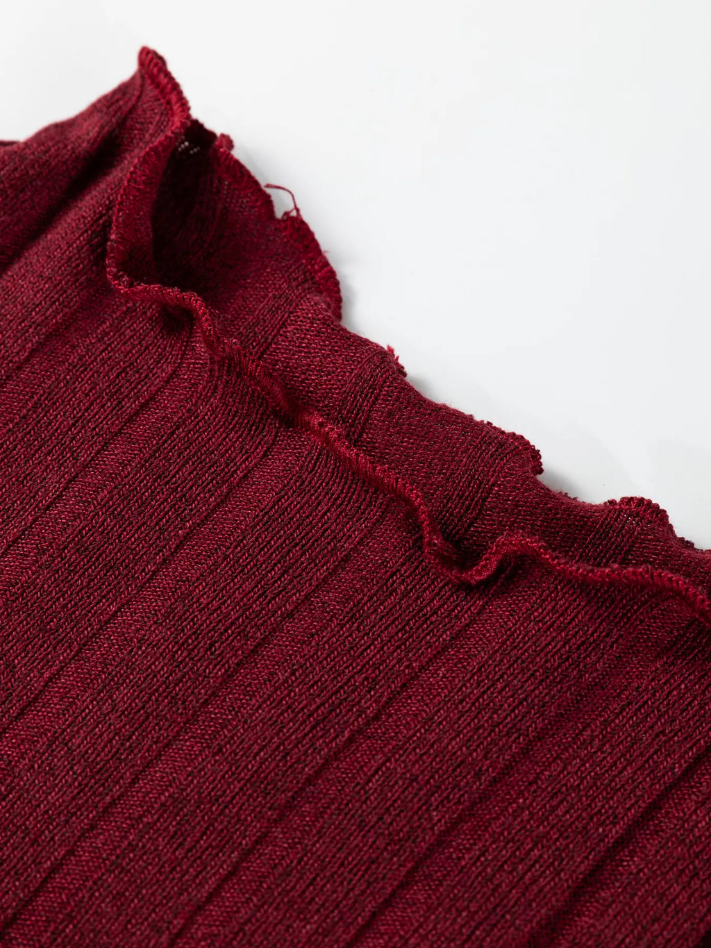 The Maribel Ribbed Fit-and-Flare Mini Dress