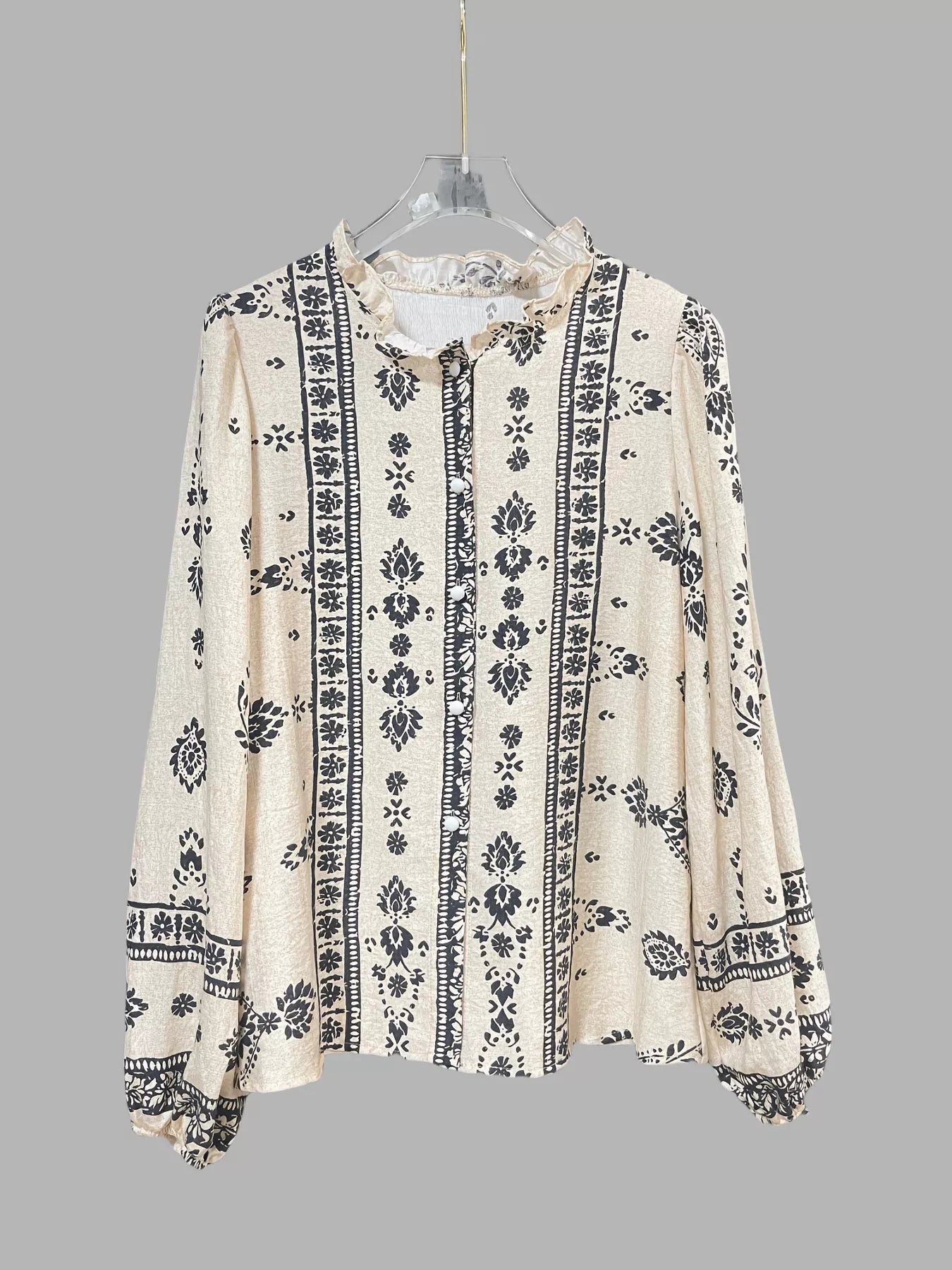 Elegant Grace Blouse Top