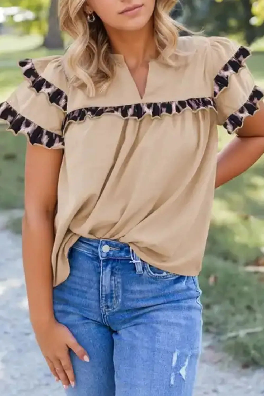 Leopard Timeless Elegance Blouse