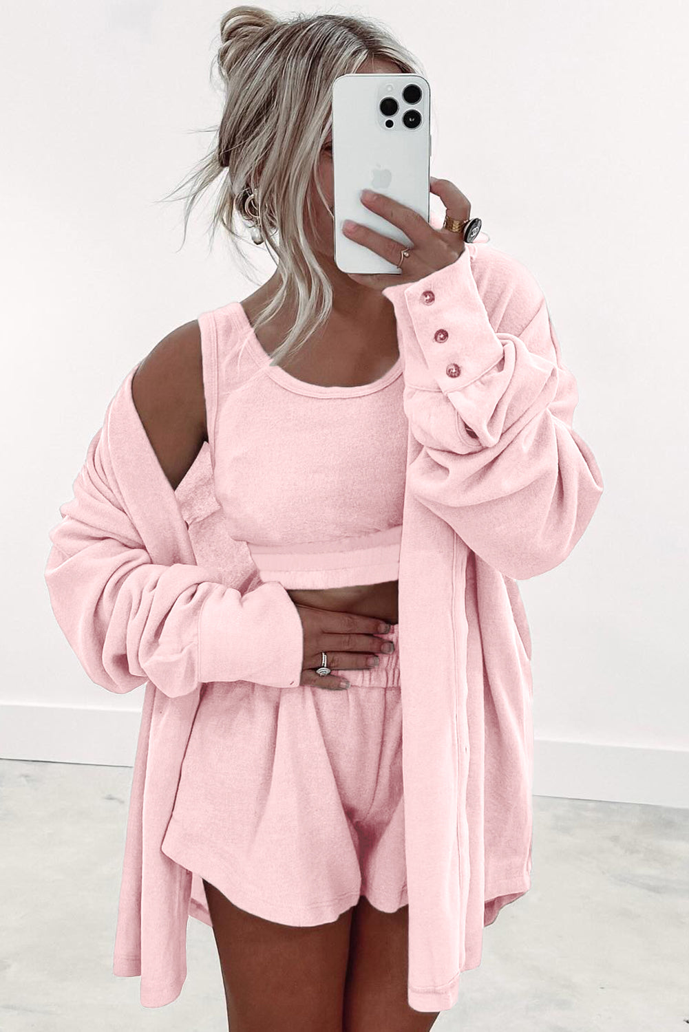 Lounge Luxe 3 Piece Pajama Set