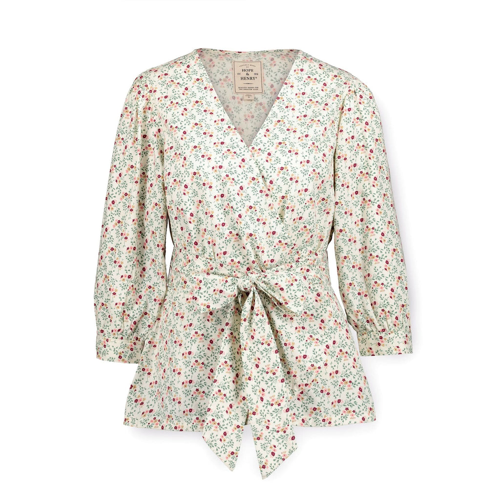 Flower Rae Wrap Top