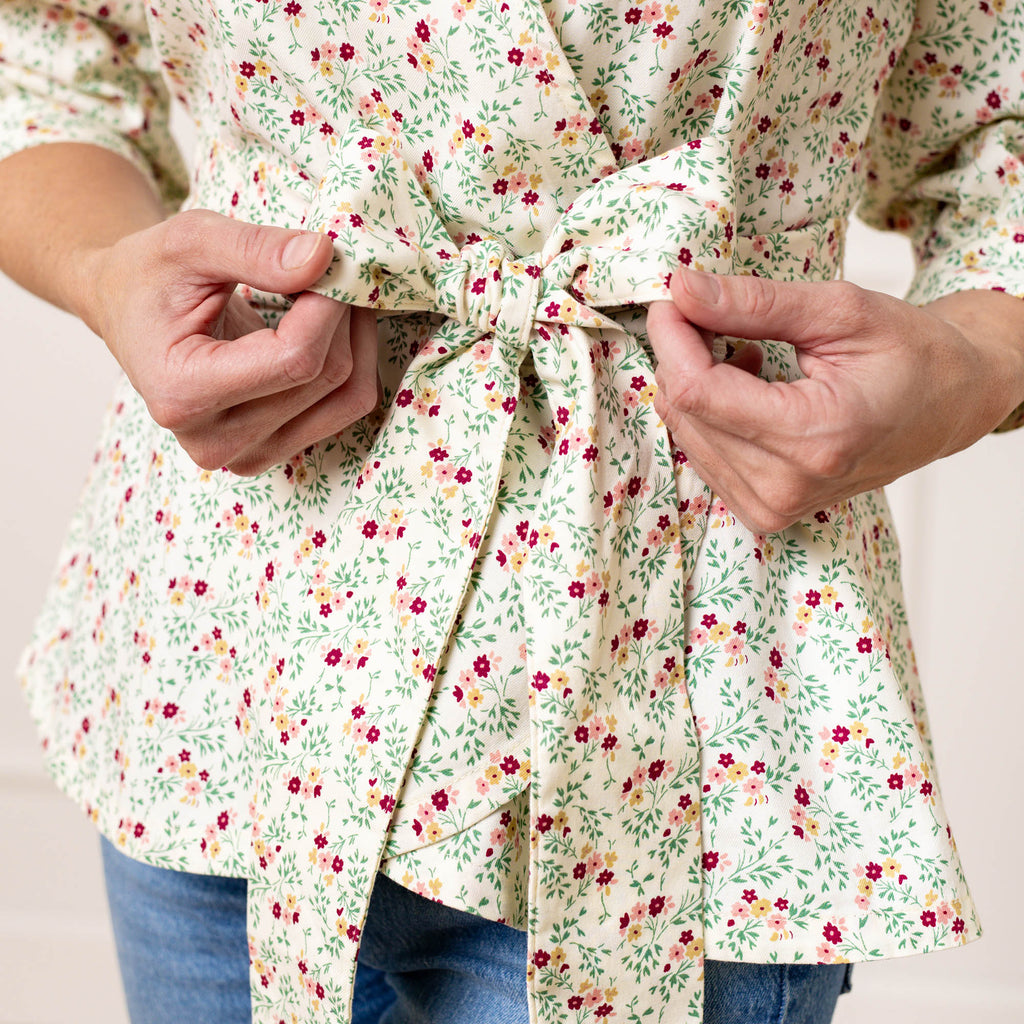 Flower Rae Wrap Top