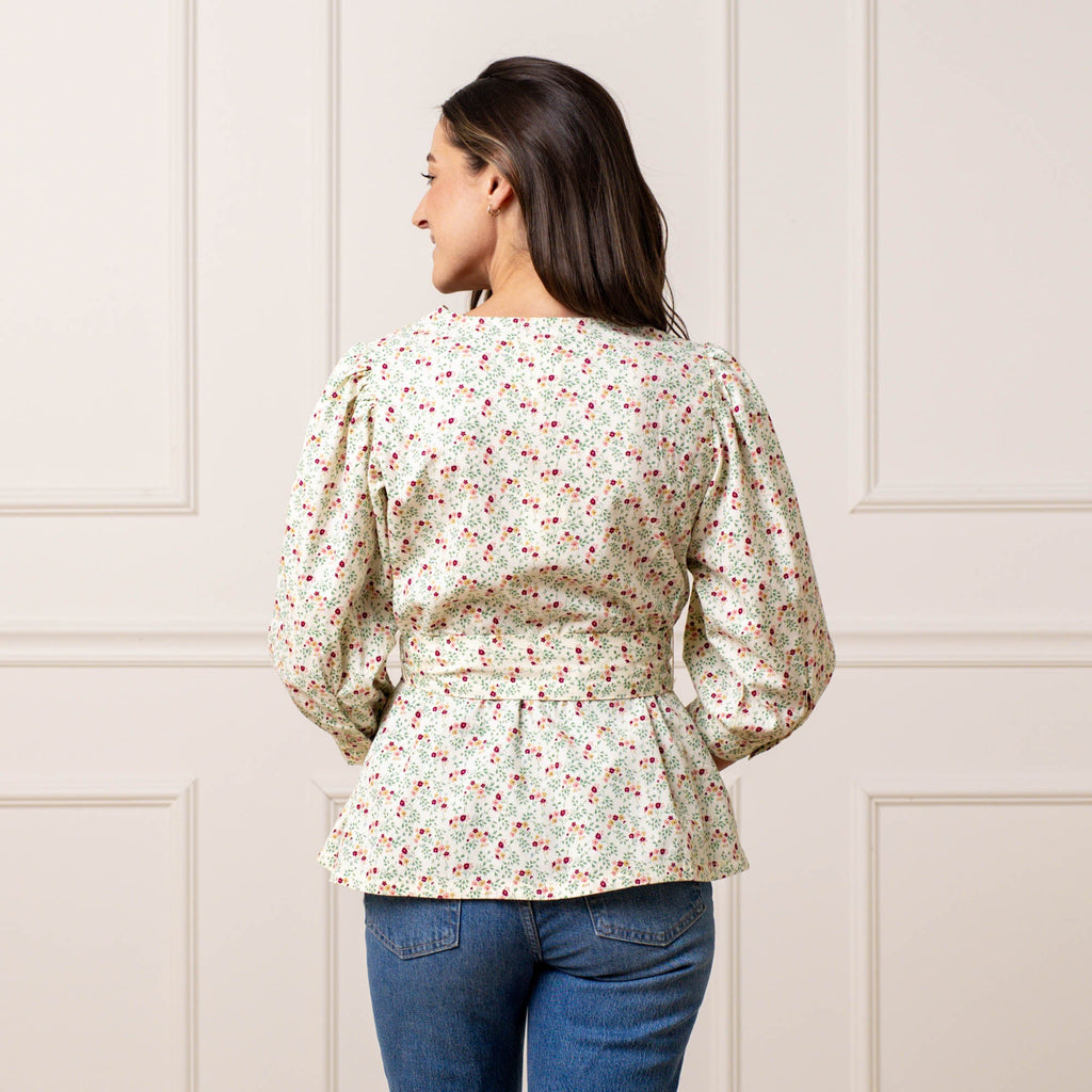 Flower Rae Wrap Top