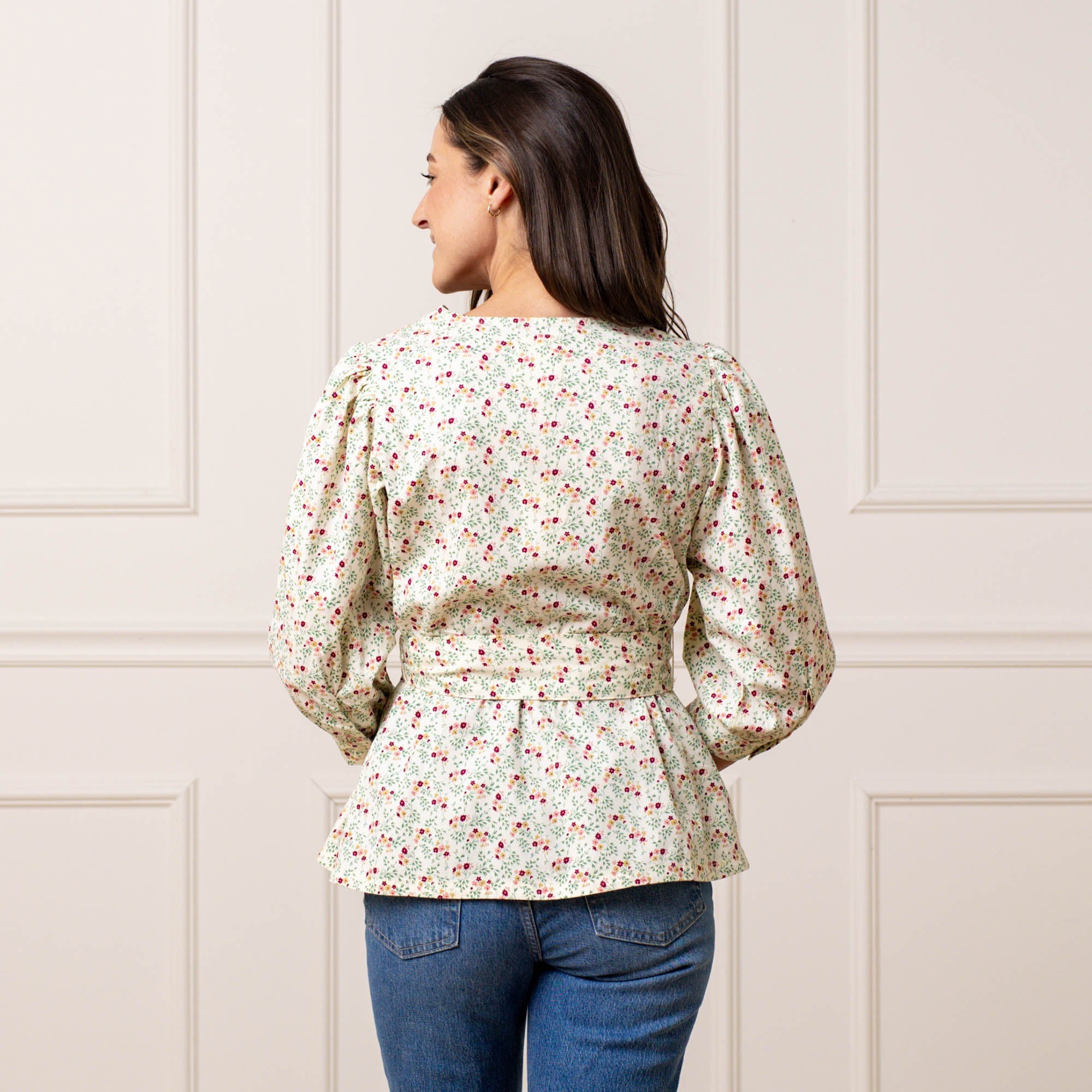 Flower Rae Wrap Top