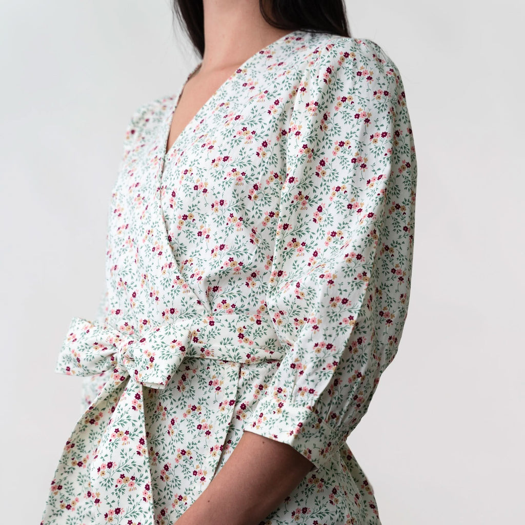 Flower Rae Wrap Top
