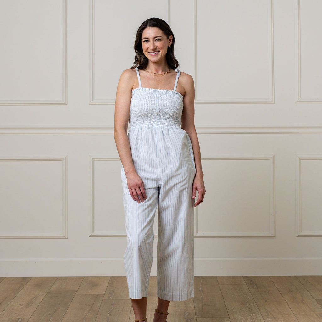 Isla Linen Blend Jumpsuit — The Organic Chic Collection
