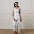 Isla Linen Blend Jumpsuit — The Organic Chic Collection