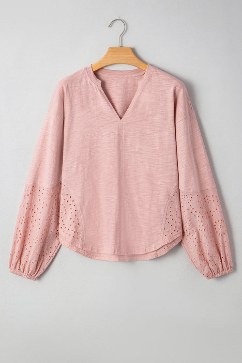 Ana Rosette Chic Blouse Top