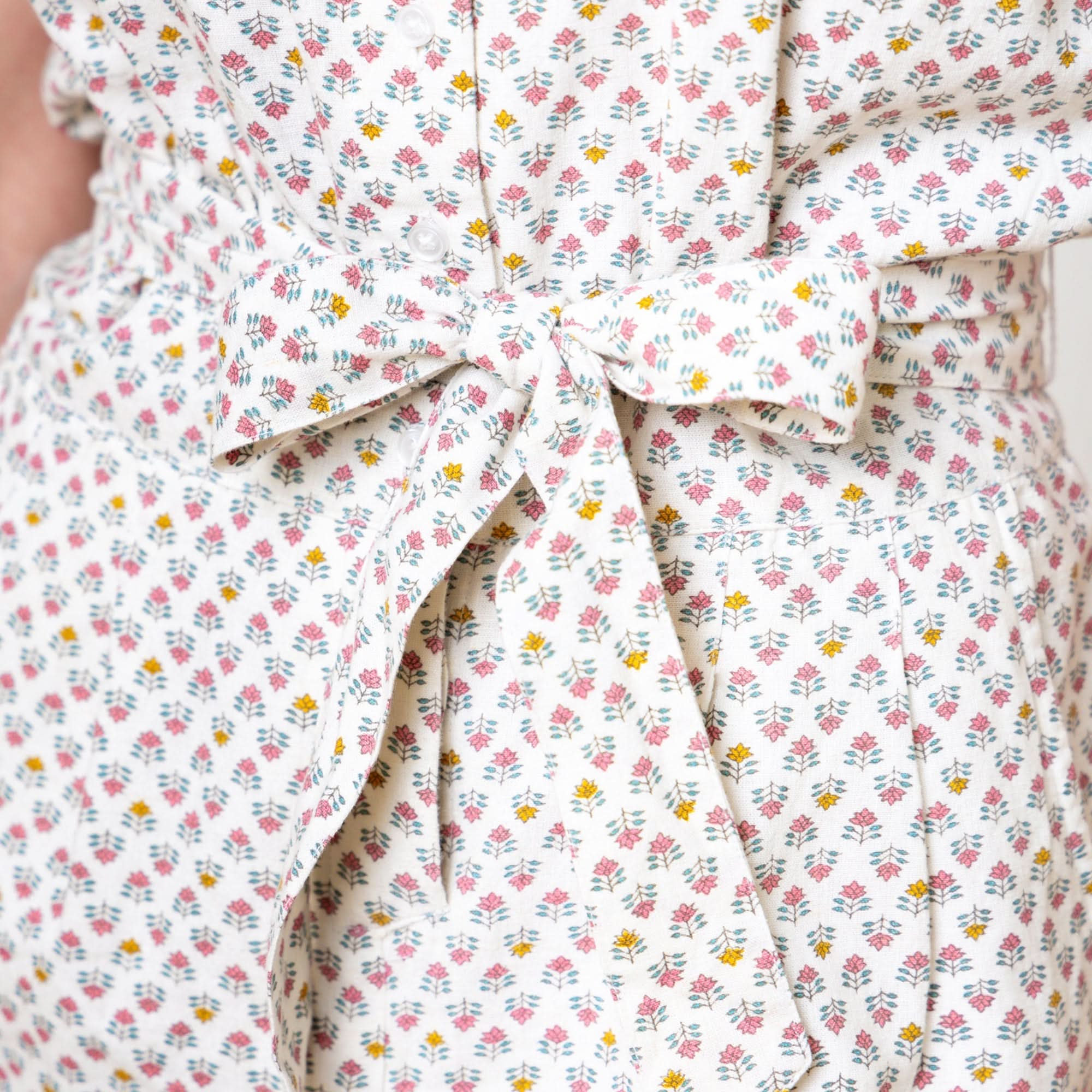 Soft Girl Chic Halter Romper