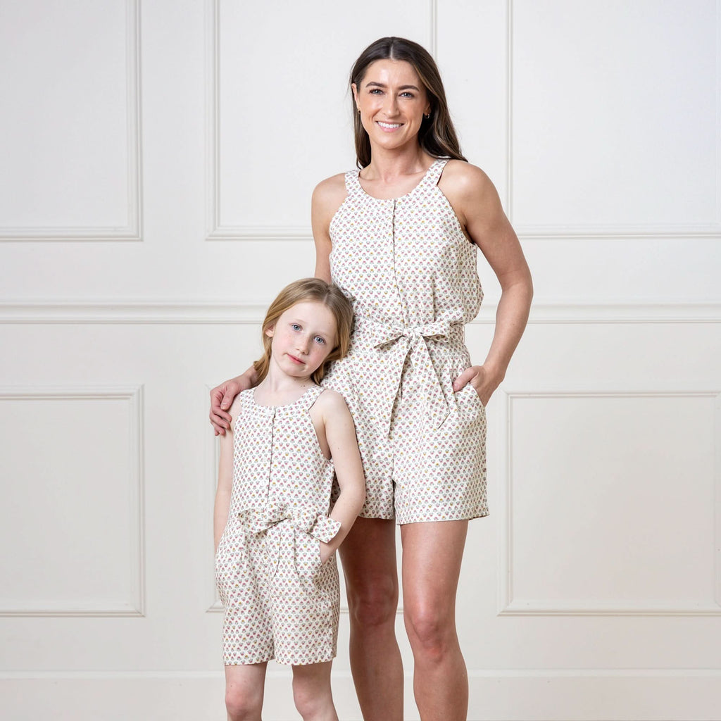 Soft Girl Chic Halter Romper