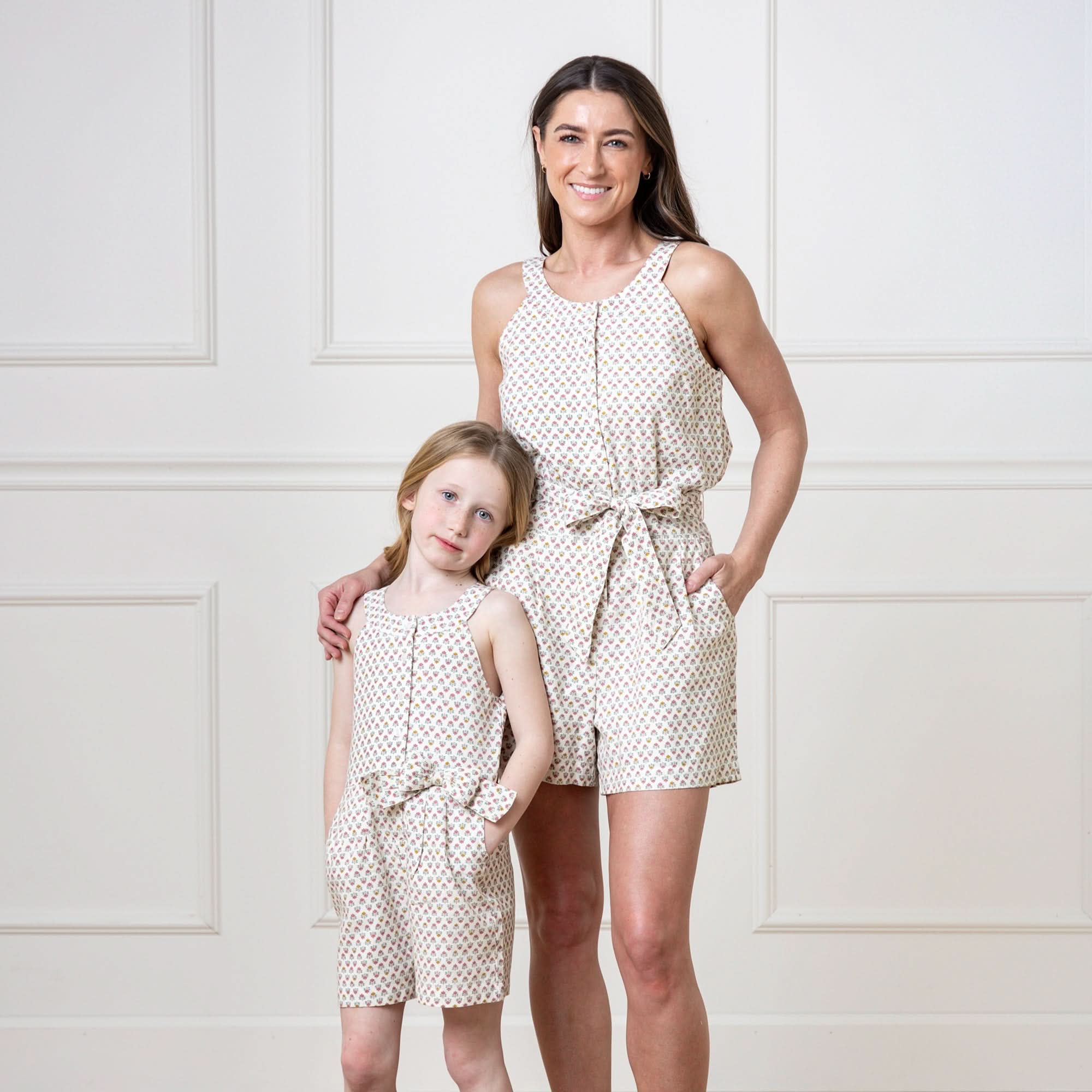 Soft Girl Chic Halter Romper