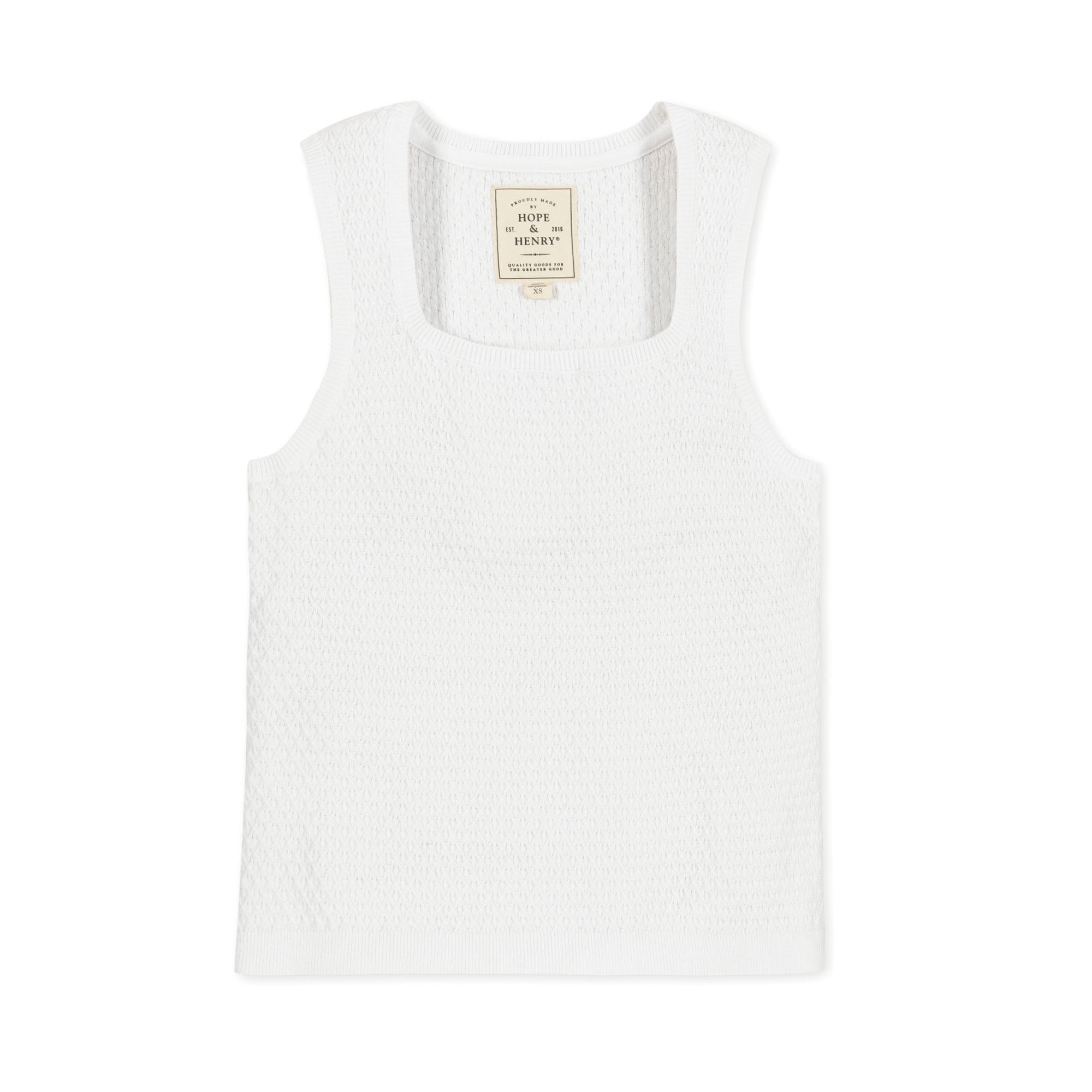Layla Sweater Tank Top- The Organic Chic Collection