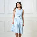 Savannah Cotton Wrap Dress — The Barefoot Organic Collection