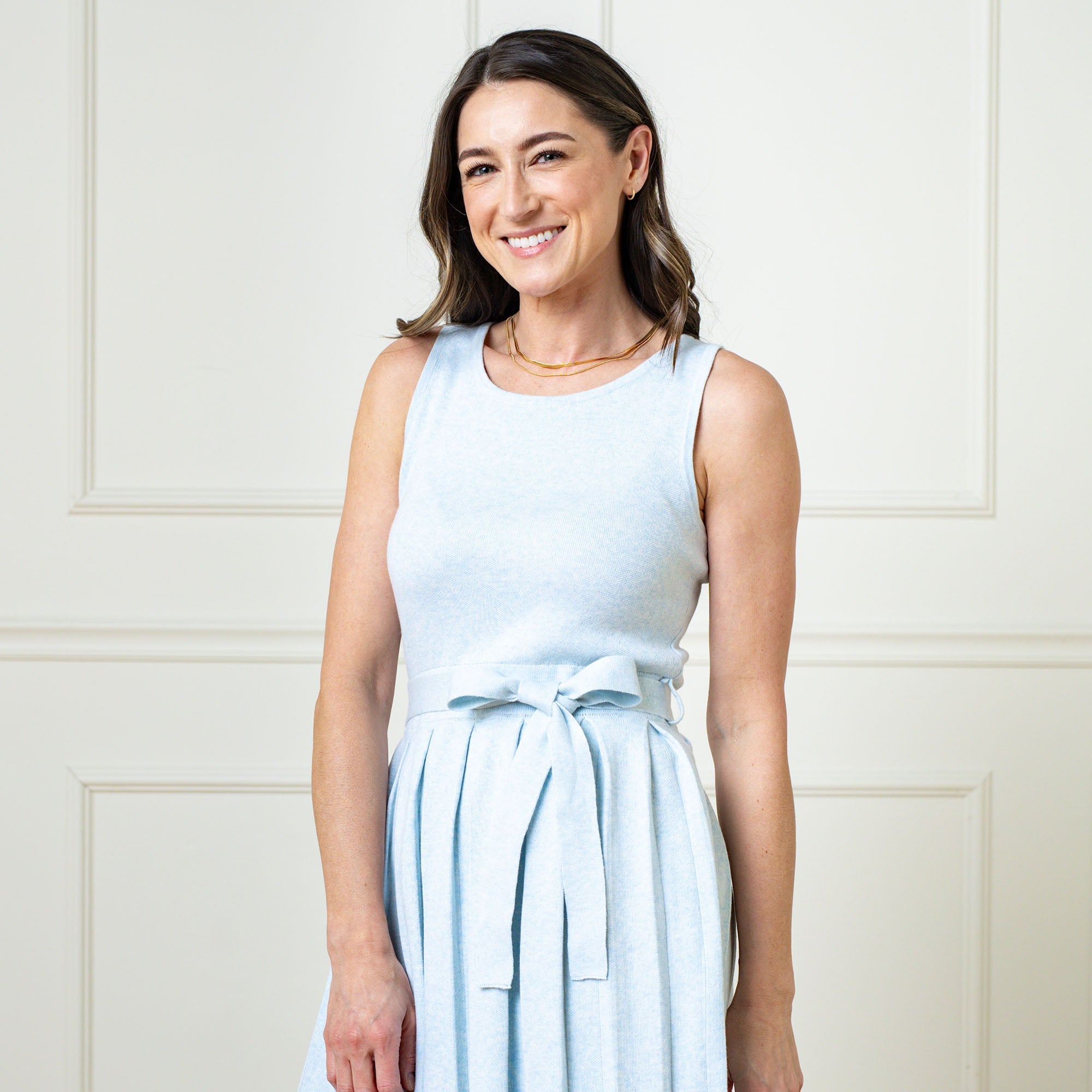 Savannah Cotton Wrap Dress — The Barefoot Organic Collection