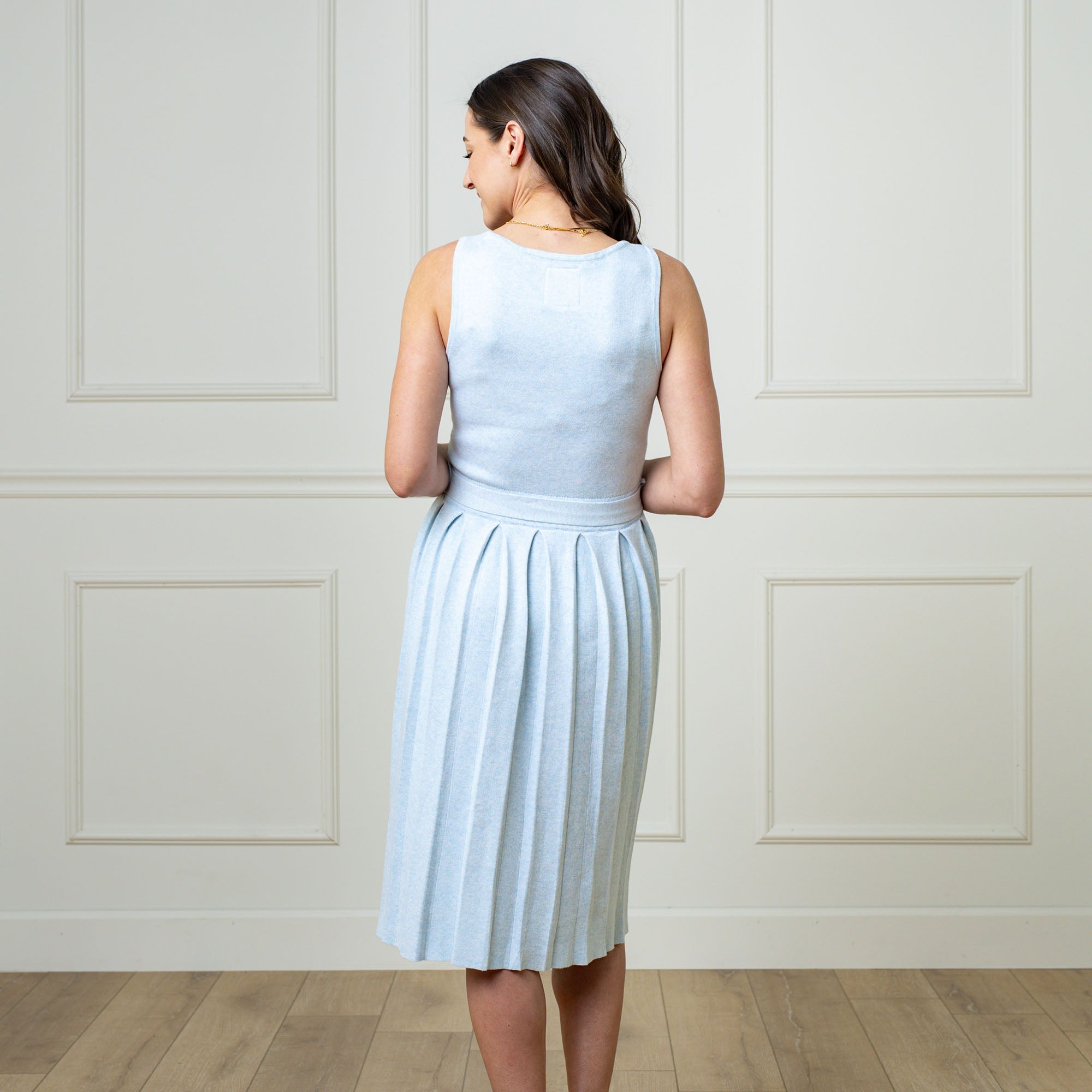 Savannah Cotton Wrap Dress — The Barefoot Organic Collection