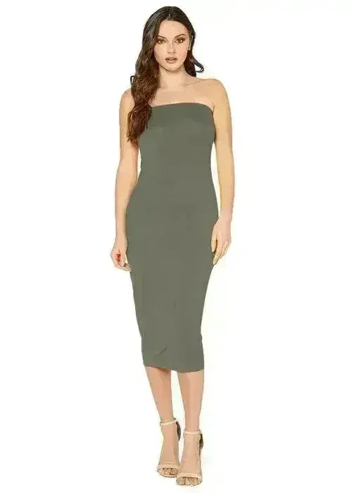 Amalfi Glow Midi Dress